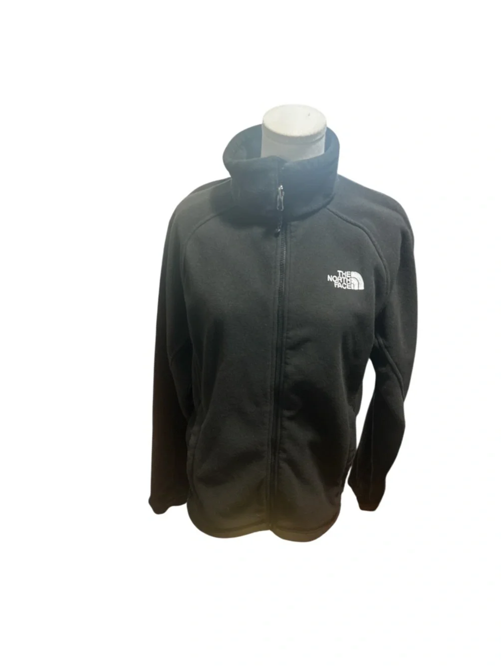 The North Face Men’s Black Full-Zip Lightweight Fleece Jacket Small